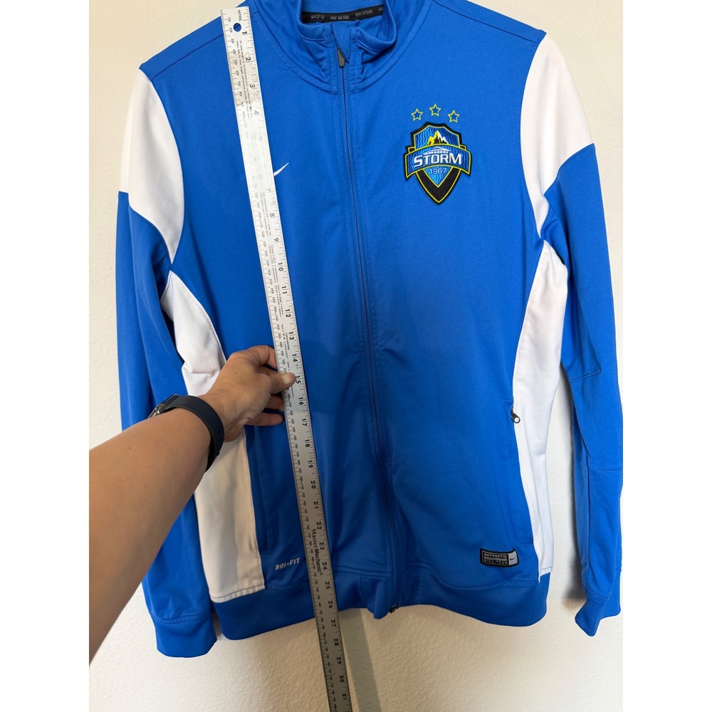 Nike Dri-FIT Colorado Storm Soccer Full Zip Track Jacket Blue‎ Youth Size Large - Picture 11 of 17
